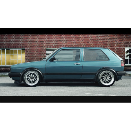 Allargamenti passaruota anteriori e posteriori Volkswagen GOLF 2 (Cod. S-VGII-AE-01)
