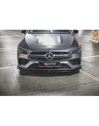 SPLITTER ANTERIORE V.2 Mercedes-AMG CLA 35 Aero C118 (Cod. M-ME-CLA-118-35AMG-FD2G)