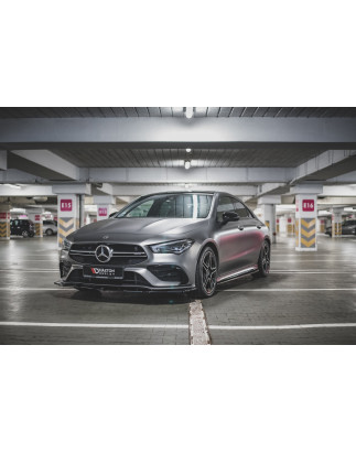 SPLITTER ANTERIORE V.2 Mercedes-AMG CLA 35 Aero C118 (Cod. M-ME-CLA-118-35AMG-FD2G)