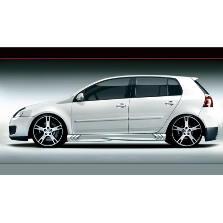 Minigonne laterali Volkswagen GOLF 5 (Cod. S-SSVWG5-2)