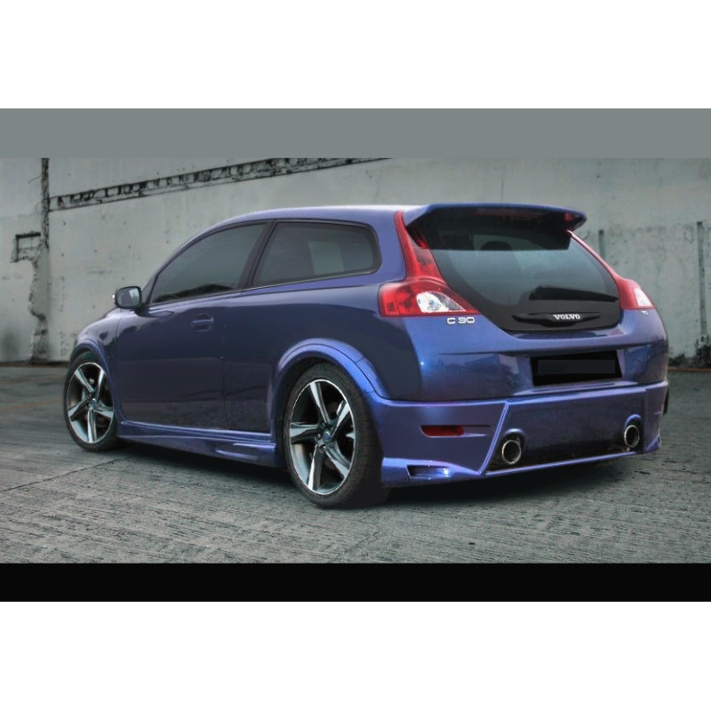 Spoiler sottoparaurti posteriore Volvo C30 (Cod. S-VC30-DR-01)
