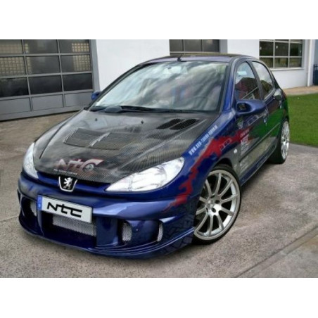 Paraurti anteriore Peugeot 206 (Cod. S-P206-F-1-K)
