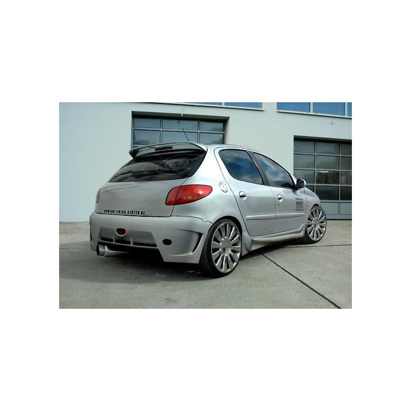 Paraurti posteriore Peugeot 206 (Cod. S-P206-R-1-K)