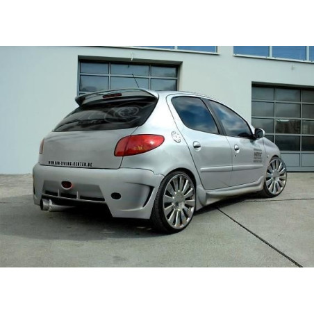 Paraurti posteriore Peugeot 206 (Cod. S-P206-R-1-K)