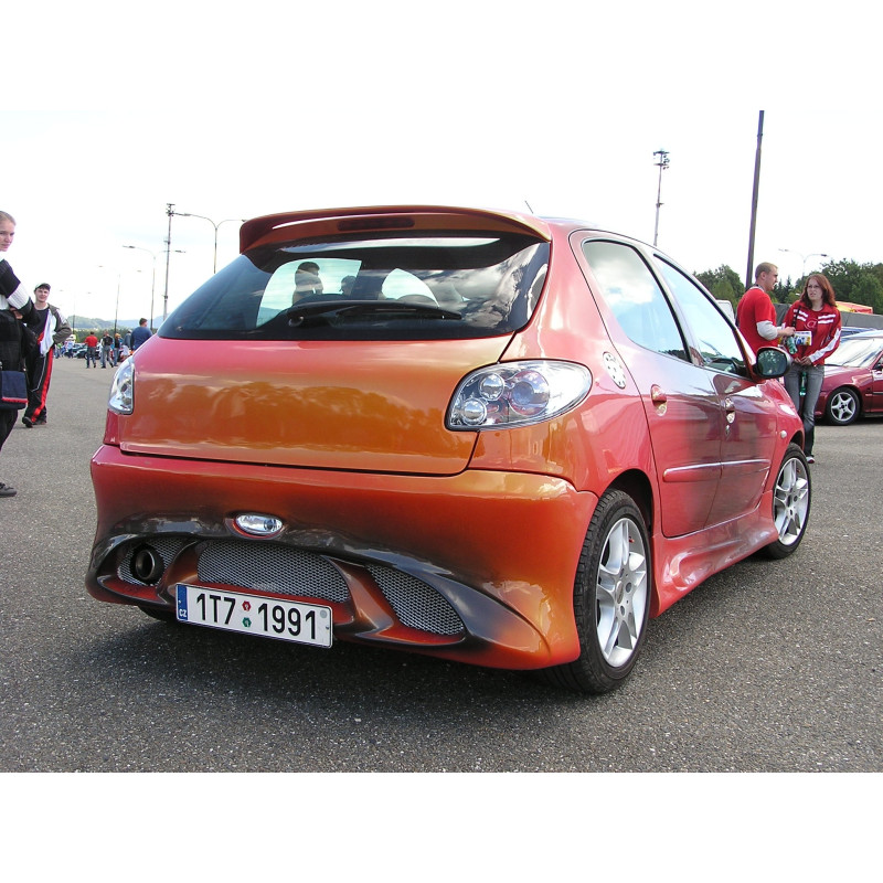 Paraurti posteriore Peugeot 206 (Cod. S-P206-R-2-K)