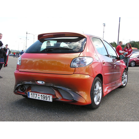 Paraurti posteriore Peugeot 206 (Cod. S-P206-R-2-K)