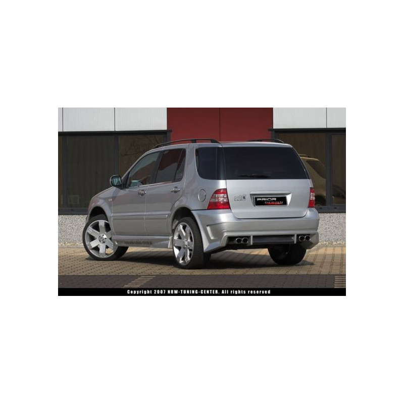 Paraurti posteriore Mercedes ML W163 (Cod. S-MEML-F-3-K)