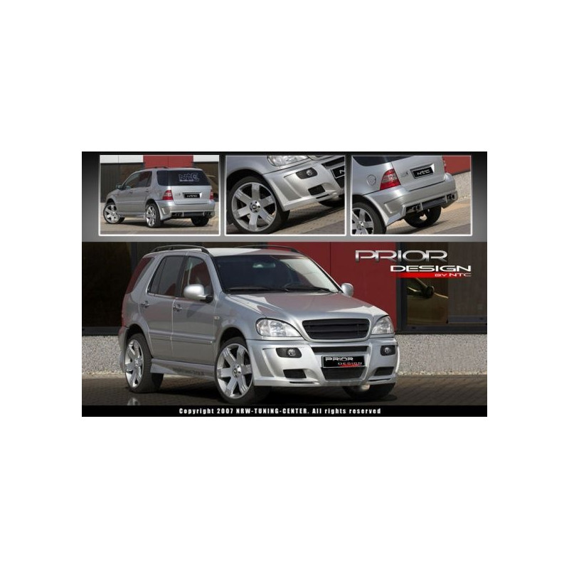 Minigonne laterali Mercedes ML W163 (Cod. S-MEML-S-5-K)