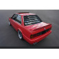 Louver lunotto berlina in plastica ABS BMW E30 (Cod. S-BE30-WL-01-A)
