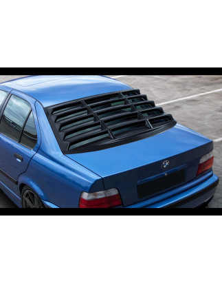 Louver lunotto coupé in plastica ABS BMW E36 (Cod. S-BE36C-WL-02-A)