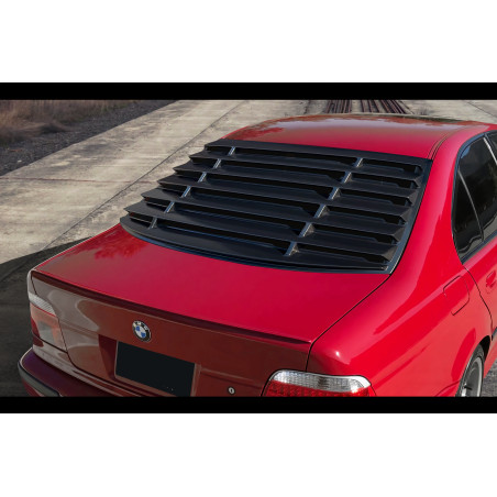 Louver lunotto berlina in plastica ABS BMW E39 (Cod. S-BE39-WL-01-A)