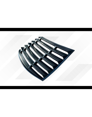 Louver lunotto berlina in plastica ABS BMW E39 (Cod. S-BE39-WL-01-A)