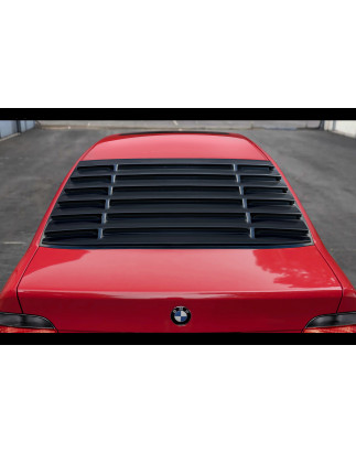 Louver lunotto berlina in plastica ABS BMW E39 (Cod. S-BE39-WL-01-A)