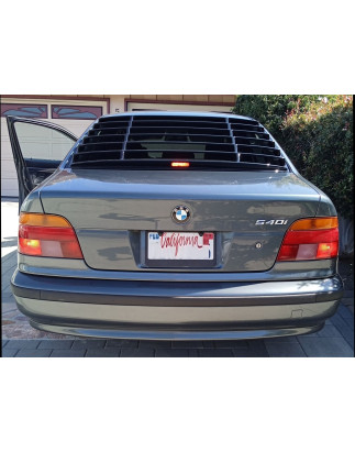 Louver lunotto berlina in plastica ABS BMW E39 (Cod. S-BE39-WL-01-A)
