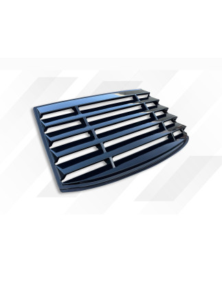 Louver lunotto versione Compact in plastica ABS BMW E46 (Cod. S-BE46C-WL-02-A)
