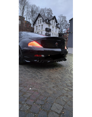 Spoiler baule coupé in plastica ABS BMW E63 Coupé 2004-2007 (Cod. S-BE63-SP-01-A)