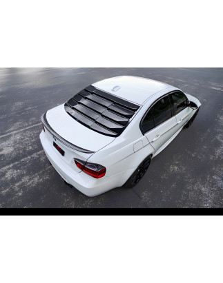 Louver lunotto berlina in plastica ABS BMW E90 (Cod. S-BE90-WL-01-A)