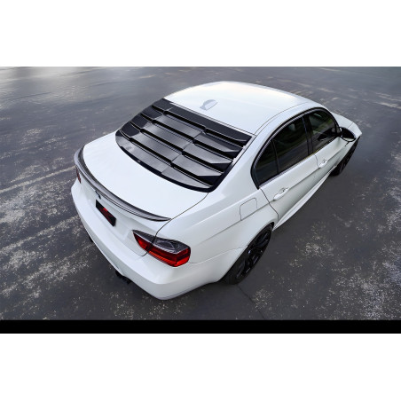 Louver lunotto berlina in plastica ABS BMW E90 (Cod. S-BE90-WL-01-A)