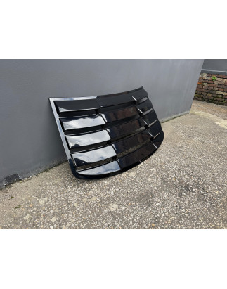 Louver lunotto berlina in plastica ABS BMW E90 (Cod. S-BE90-WL-01-A)