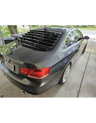Louver lunotto berlina in plastica ABS BMW E92 (Cod. S-BE92-WL-01-A)