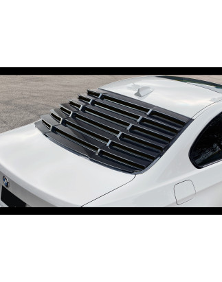 Louver lunotto berlina in plastica ABS BMW E92 (Cod. S-BE92-WL-01-A)