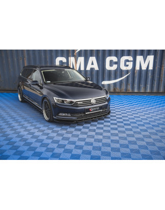 SPLITTER ANTERIORE V.1 Volkswagen Passat B8 (Cod. M-VW-PA-B8-FD1G)