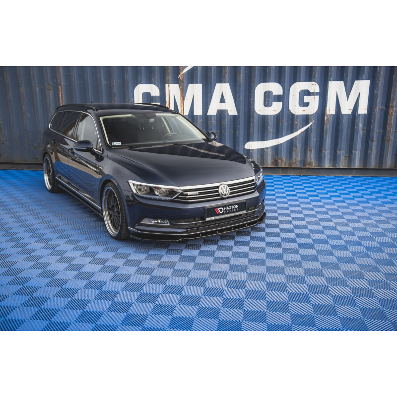 SPLITTER ANTERIORE V.1 Volkswagen Passat B8 (Cod. M-VW-PA-B8-FD1G)