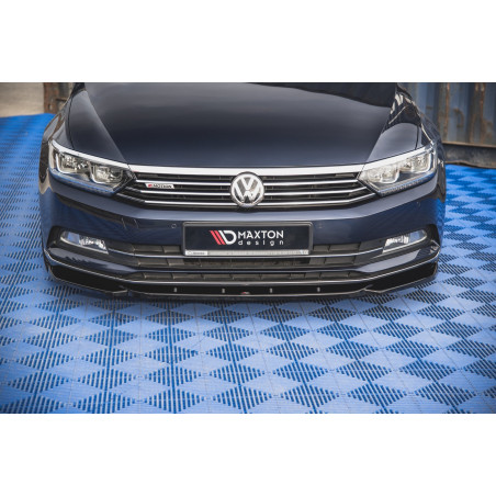 SPLITTER ANTERIORE V.1 Volkswagen Passat B8 (Cod. M-VW-PA-B8-FD1G)