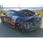 Louver lunotto in plastica ABS Audi TT 8J - Nero opaco da verniciare (Cod. S-AUTT8J-WL-01-AA)