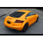 Louver lunotto in plastica ABS Audi TT 8J - Nero opaco da verniciare (Cod. S-AUTT8J-WL-01-AA)