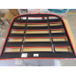 Louver lunotto in plastica ABS Audi TT 8J - Nero opaco da verniciare (Cod. S-AUTT8J-WL-01-AA)