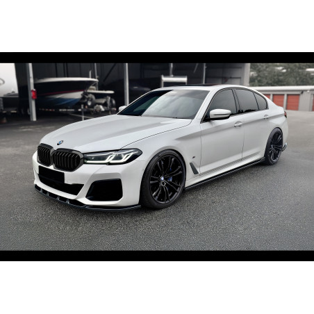 Spoiler sottoparaurti anteriore in plastica ABS BMW G30 (Cod. S-BG30-FSP-01-A)