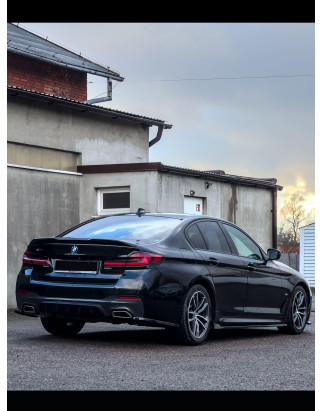 Spoiler sottoparaurti anteriore in plastica ABS BMW G30 (Cod. S-BG30-FSP-01-A)