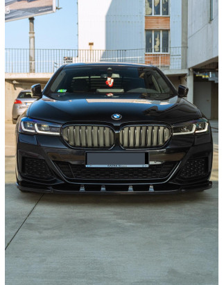 Spoiler sottoparaurti anteriore in plastica ABS BMW G30 (Cod. S-BG30-FSP-01-A)