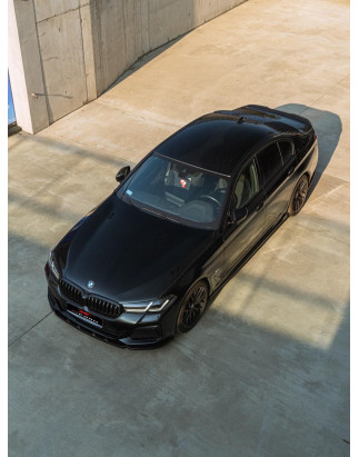 Spoiler sottoparaurti anteriore in plastica ABS BMW G30 (Cod. S-BG30-FSP-01-A)