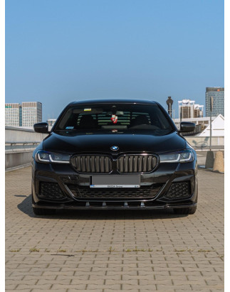 Spoiler sottoparaurti anteriore in plastica ABS BMW G30 (Cod. S-BG30-FSP-01-A)