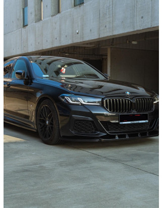 Spoiler sottoparaurti anteriore in plastica ABS BMW G30 (Cod. S-BG30-FSP-01-A)