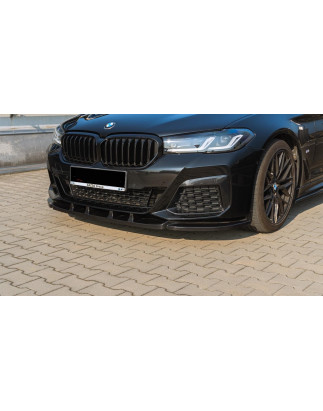 Spoiler sottoparaurti anteriore in plastica ABS BMW G30 (Cod. S-BG30-FSP-01-A)