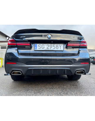 Spoiler sottoparaurti posteriore in plastica ABS BMW G30 (Cod. S-BG30-RSP-01-A)