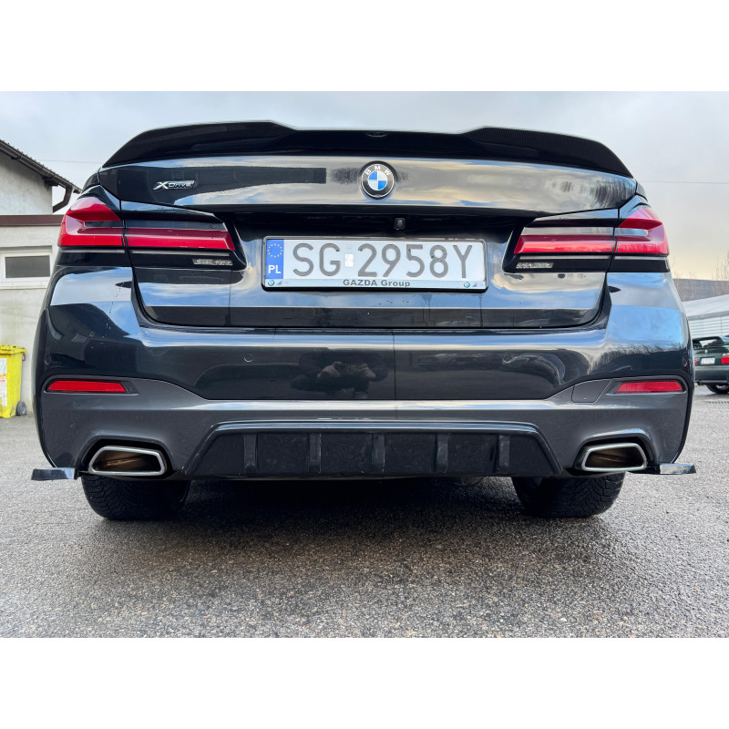 Spoiler sottoparaurti posteriore in plastica ABS BMW G30 (Cod. S-BG30-RSP-01-A)