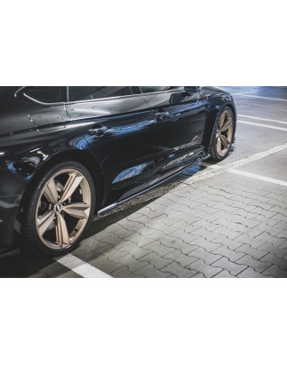 Diffusori minigonne Audi RS5 Sportback F5 Facelift (Cod. M-AU-RS5-2F-SB-SD1G)