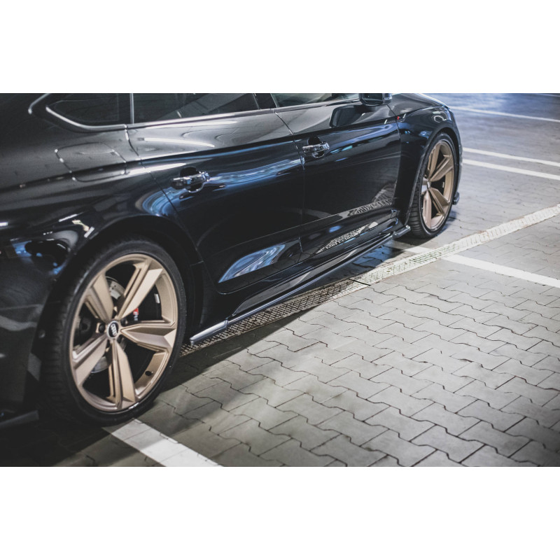 Diffusori minigonne Audi RS5 Sportback F5 Facelift (Cod. M-AU-RS5-2F-SB-SD1G)