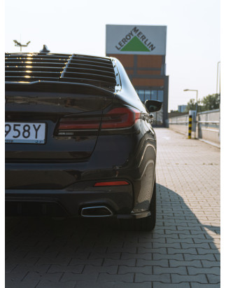 Spoiler sottoparaurti posteriore in plastica ABS BMW G30 (Cod. S-BG30-RSP-01-A)