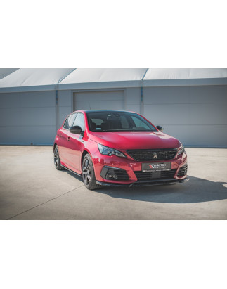 SPLITTER ANTERIORE V.1 Peugeot 308 GT Mk2 Facelift (Cod. M-PE-308-2F-GT-FD1G)