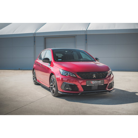 SPLITTER ANTERIORE V.1 Peugeot 308 GT Mk2 Facelift (Cod. M-PE-308-2F-GT-FD1G)