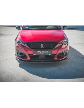SPLITTER ANTERIORE V.1 Peugeot 308 GT Mk2 Facelift (Cod. M-PE-308-2F-GT-FD1G)