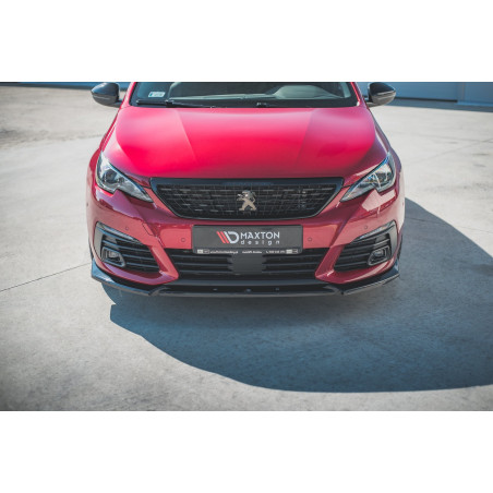 SPLITTER ANTERIORE V.1 Peugeot 308 GT Mk2 Facelift (Cod. M-PE-308-2F-GT-FD1G)