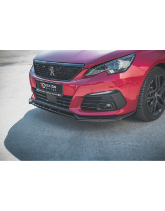 SPLITTER ANTERIORE V.1 Peugeot 308 GT Mk2 Facelift (Cod. M-PE-308-2F-GT-FD1G)