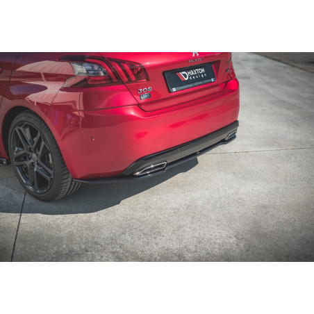 Splitter posteriore Peugeot 308 GT Mk2 Facelift (Cod. M-PE-308-2F-GT-RD1G)