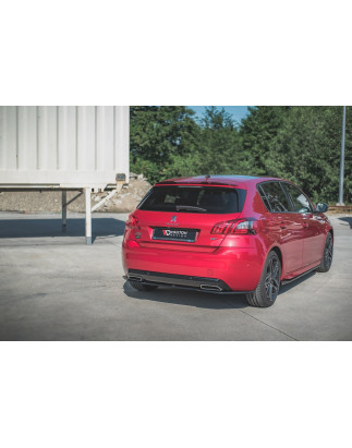 Splitter posteriore Peugeot 308 GT Mk2 Facelift (Cod. M-PE-308-2F-GT-RD1G)